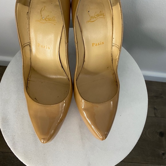 Daffodile Christian Louboutin Nude Size 40 - Picture 2 of 4